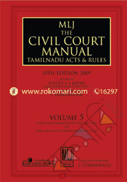 The Civil Court Manual Tamil Nadu Act and Rules -10th edn. -Vol. 5 