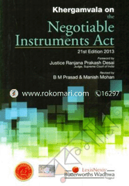 Khergamvala on the Negotiable Instruments Act image