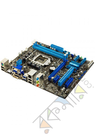 Intel 3rd Generation Asus Motherboard P8H77-M LE, 2 DDR3