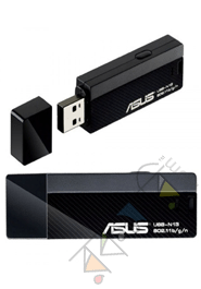Asus LAN Card 802.11n Network Adapter upto 300Mbps (USB-N13)