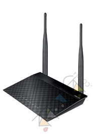 Asus Wi-Fi Router 300MBPS, N-series Wirelwss 4 Port LAN Router (RT-N12E)