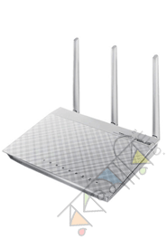 Asus Wi-Fi Router 2.4 GHz and 5 GHz Concurrent Dual-Band Transmissions for Strong Signal Strength and Ultra-Fast Connection Rates up to 900Mbps (RT-N66W [3G/4G Supported])