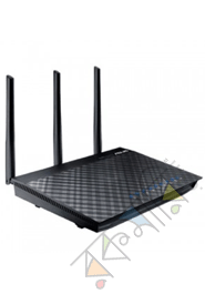 Asus Wi-Fi Router RT-AC66U,5th generation 802.11ac chipset gives you concurrent dual-band 2.4GHz/5GHz for up to super-fast 1.75Gbps (RT-AC66U [3G/4G Supported])