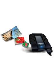 HD 710 Black (Waterproof n Droptested) USB 3.0 External HDD image