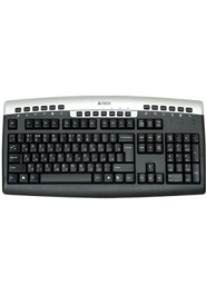 A4 Tech Wired Comfortkey Keyboard <Bangla English>,PS2,Black (KRS-86 PS2)