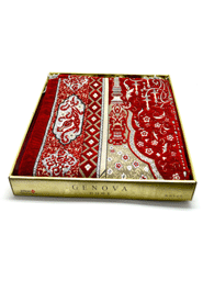 Muslim Prayer Genova Home Aydin Box Jaynamaz - Turkey Red - Any Design