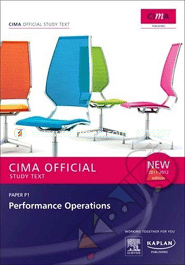 P1: CIMA Official Study Text Paper 2011-12: Performance Operations 