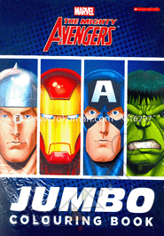 Mighty Avengers Jumbo Colouring