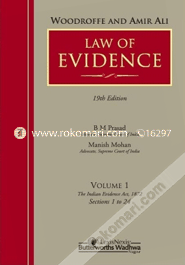 Woodroffe And Amir Ali Law Of Evidence (Set Of 4 Volumes) 