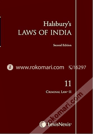 Halsbury'S Laws Of India: Criminal Law II - Vol. 11