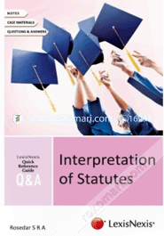 Interpretation Of Statutes (Paperback) 