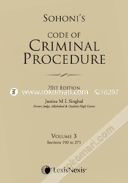 Code Of Criminal Procedure Vol. 3 (Sections 190 to 271) 