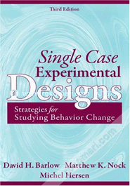 Single Case Experimental Designs: Strategies for Studying Behavior Change (Paperback)