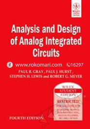 Analysis and Design of Analog Integrated Circuits image