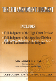 The 13th Amendment Judgment -1st Ed. 2012