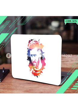 Messi Design Laptop Sticker image
