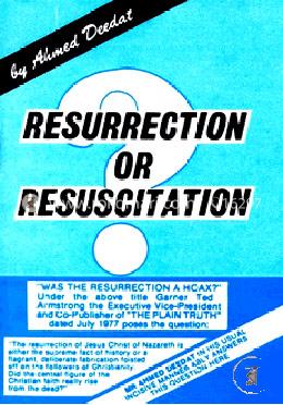 Resurrection or Resuscitation image