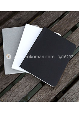 Pocket Series Black White Gray Notebook 3-Pack image