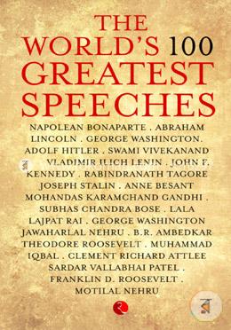 The world's 100 greatest speeches image