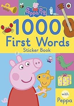 1000 First Words Sticker Book image