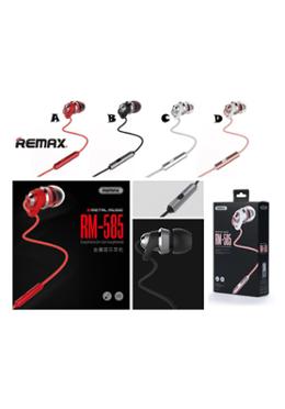 Remax RM-585 Metal Stereo Wired Earphone image