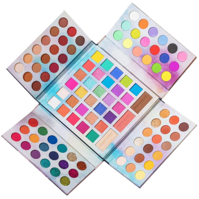 105 Colors Makeup Eyeshadow Palette With Matte Blush Makeup Set image