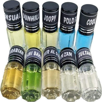 Arabian and Royel Fragrance Traditional Attar (Combo) 10 Pcs image