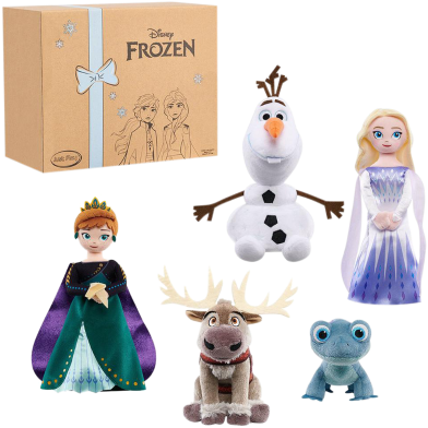 11 Inch Disney Frozen Solid Princess With Pet Dog Accessories image