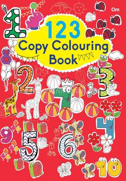123 Copy Colouring Book image