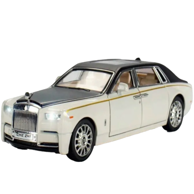 1:24 Rolls Royce Phantom Diecast Alloy Car Luxurious Simulation Toy Vehicles Metal Car 6 Doors image