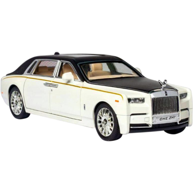 1:24 Rolls Royce Phantom Diecasts Alloy Car Luxurious Simulation Toy Vehicles Metal Car 6 Doors Open Model Car Sound Light Toys For Gift image