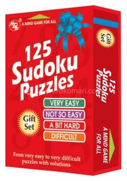 125 Sudoku Puzzles - Set of 4 Books