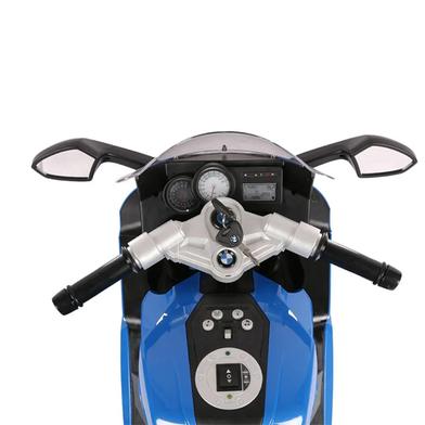12 Volt Rechargeable BMW K1300S Kids Bike Blue Non Brand