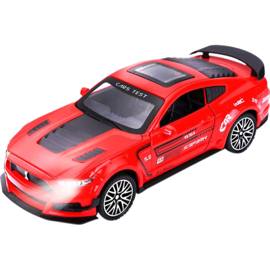 1:32 Ford Mustang Shelby GT500 Model Car Alloy Diecast Toy Vehicle Kid Gift Red image
