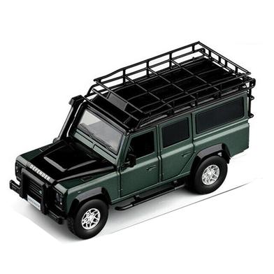 1:32 Land Rover Defender Diecasts Car Toy Vehicles Metal Car Model Sound Light Collection Car Toys For Children Gift image