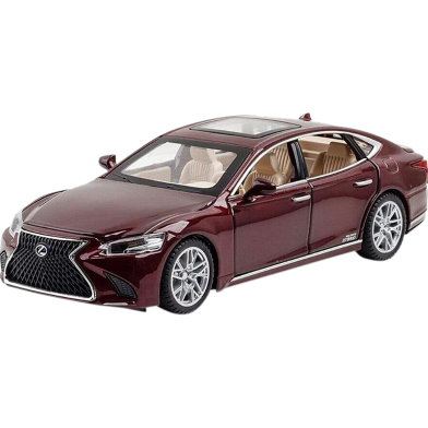 1:32 Lexus LS 500h Diecast Model Car Toy Boys Gifts Collection Display Red image