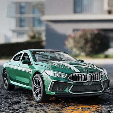 1:32 M8 MH8 Diecast Alloy Car Model And Toy Metal Vehicles Car Model Collection Sound And Light High Simulation Kids Toy Gift-Green image