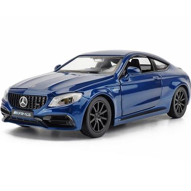 1:32 Mercedes Benz C63S AMG Coupe Diecast Car Alloy Vehicles Car Model Metal Toy Model Pull back Sound Light Special Edition image