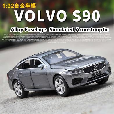 1:32 Volvo S90 Diecasts Car Toy Vehicles Metal Car Model Sound Light Collection Car Toys For Children Gift image