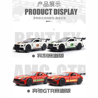 1:36 Alloy Car Model Fast And Furious Pull Back Collectible Racing Track Drift Car Models Diecast Toy Christmas Gift For Boys image