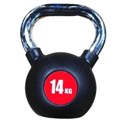 14 Kg Kettle Bell 1 Pcs - Rubber Coated image