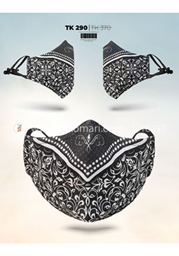 Fabrilife Premium 7 Layer Aspen Womens Designer Edition Mask image