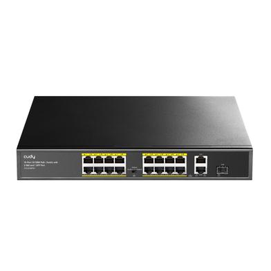 16-Port 10/100M PoE Switch with 1 Combo SFP Port image