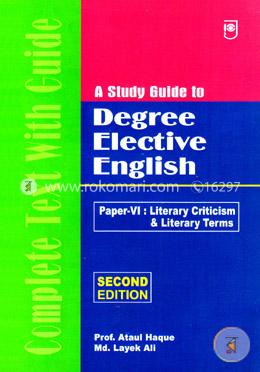 A Study Guide To Degree Elective English - Paper-VI image