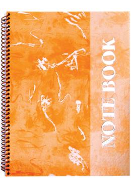 Foiled Notebook (Art Design-Orange Color) image