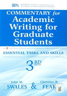 Commentary for Academic Writing for Graduate Students: Essential Tasks and Skills image
