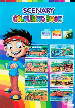 Scenary Colouring Book (Subject-Six Seasons Of Banladesh, Colour-Pestal, Age-8 Plus) (Code-21) image