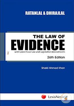 Ratanlal and Dhirajlal’s the Law of Evidence image