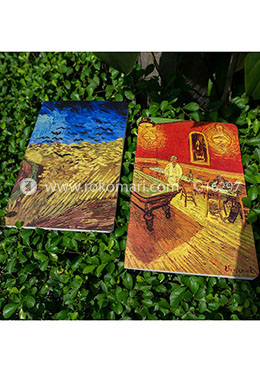 Night Cafe and Wheatfield with Crows Notebook 2-Pack image