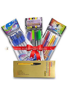 New Combo Package - (Econo Ocean-5 Pcs, Full time-12 Pcs and Officemate-10 Pcs) image